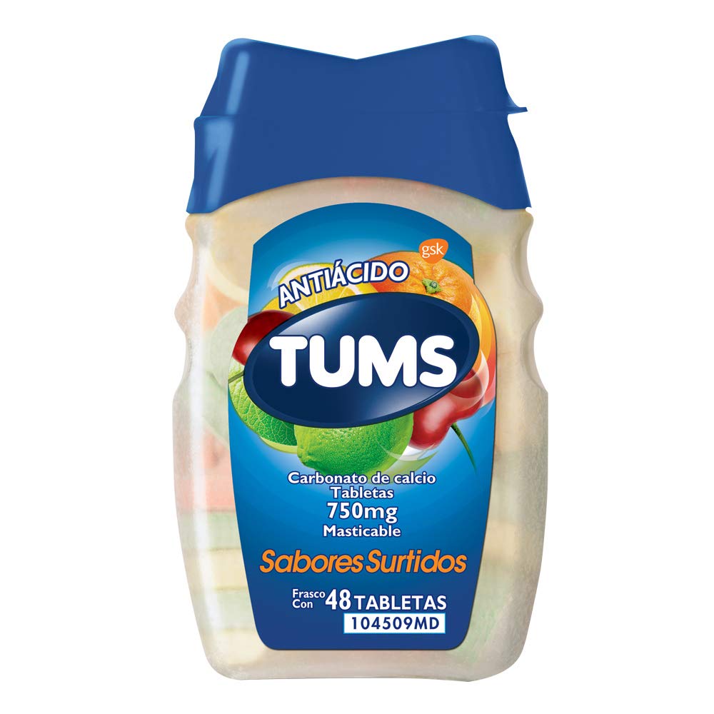 ANTIACIDO TUMS 750 MG - SUPERMIX