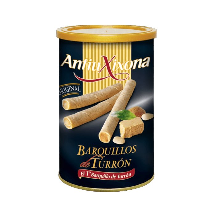 ANTIU XIXONA BARQUILLOS RELLENOS DE TURRON S/AZUCAR 200 GRS - SUPERMIX