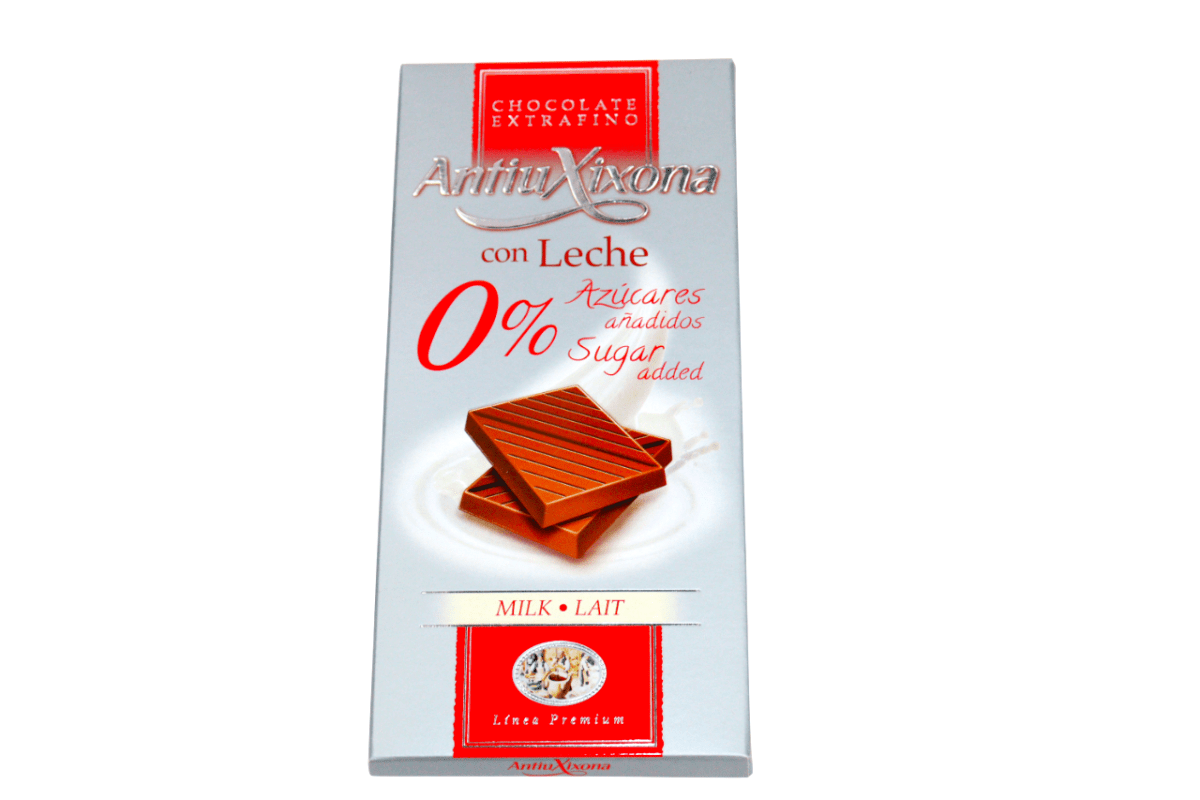 ANTIU XIXONA CHOCOLATE C/LECHE S/AZUCAR 100 GR - SUPERMIX