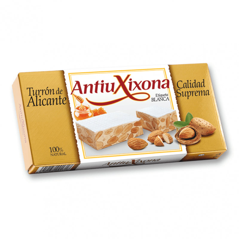 ANTIU XIXONA TURRON DE ALICANTE (DURO) 200 GR - SUPERMIX