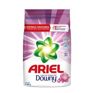 ARIEL DETERGENTE EN POLVO WITH TOUCH OF DOWNY 400 GRS - SUPERMIX
