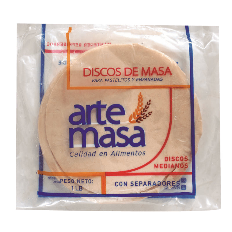 ARTE MASA MASA EMPANADAS GRANDE 454 GRS - SUPERMIX