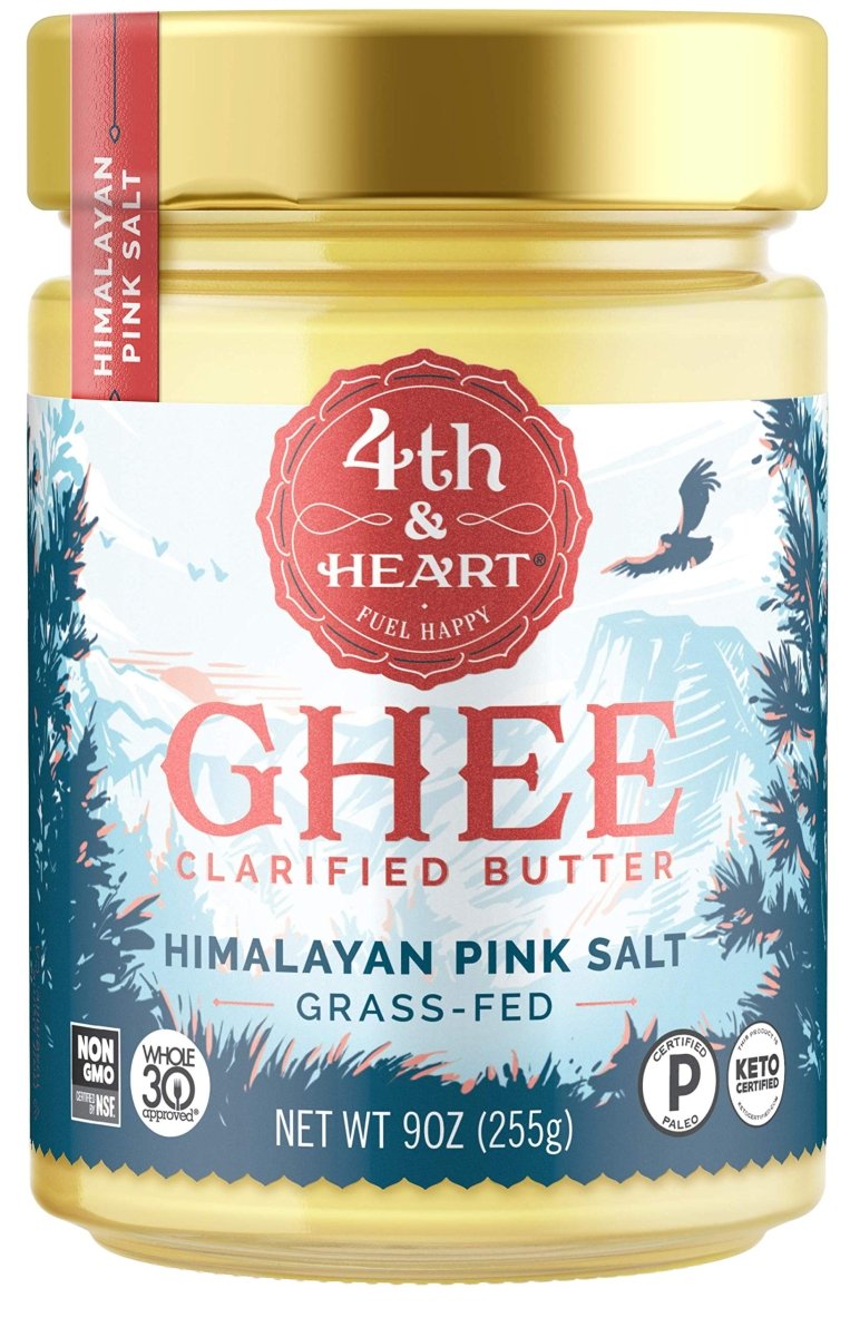 ATHHRT GHEE CLARIFIED BUTTER HIMALAYAN PINK SALT 9 OZ - SUPERMIX