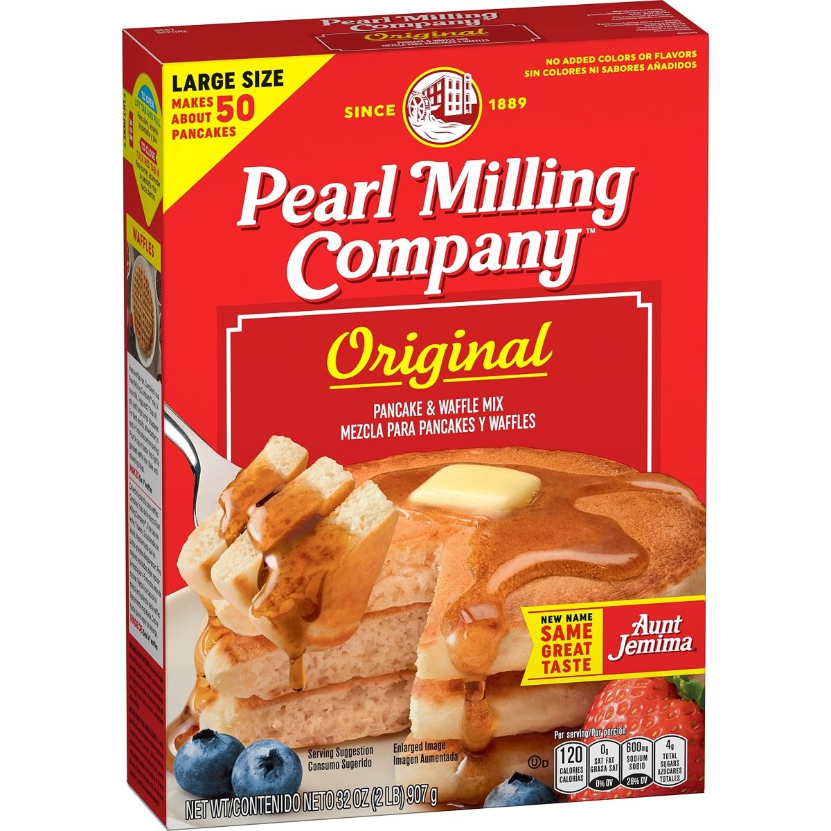 AUNT JEMIMA PEARL MCO PANCAKE ORIGINAL 800 GR - SUPERMIX