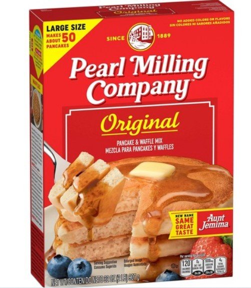 AUNT JEMIMA PEARL MCO PANCAKE ORIGINAL COMPLETE 800 GR - SUPERMIX