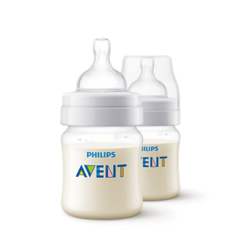 AVENT 2 BIBERONES 4 OZ ANTICOLICO - SUPERMIX