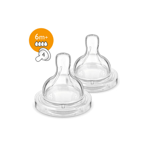 AVENT 2 TETINAS FLUJO RAPIDO 6M+ ANTICOLICO - SUPERMIX