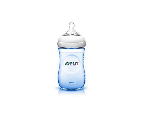 AVENT BIBERON AZUL 9 OZ NATURAL RESPONSE AZUL - SUPERMIX