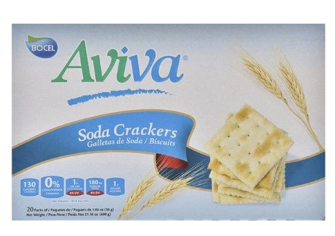 AVIVA GALLETA DE SODA NORMAL 9 UND PAQ. - SUPERMIX