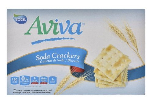 AVIVA GALLETAS DE SODA NORMAL 20 UND PAQ. - SUPERMIX