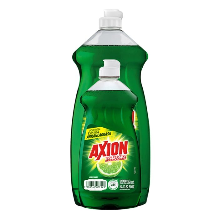 AXION LAVAPLATOS LIQUIDO LIMON 640 ML + AXION LIMON 400 ML - SUPERMIX
