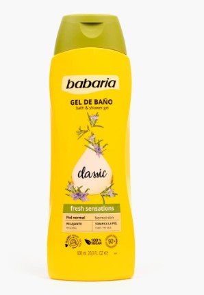 BABARIA GEL CLASICO 600 ML - SUPERMIX