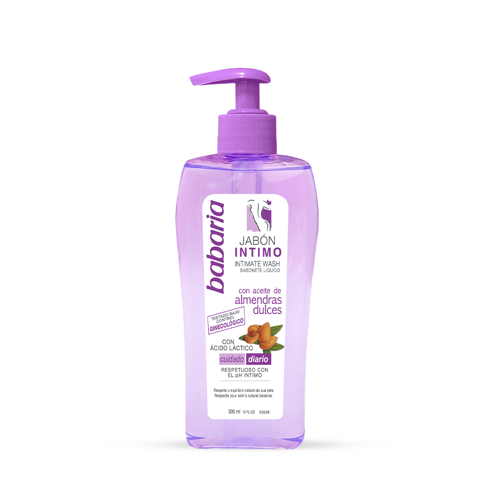BABARIA JABON INTIMO ALMENDRAS 300ML - SUPERMIX