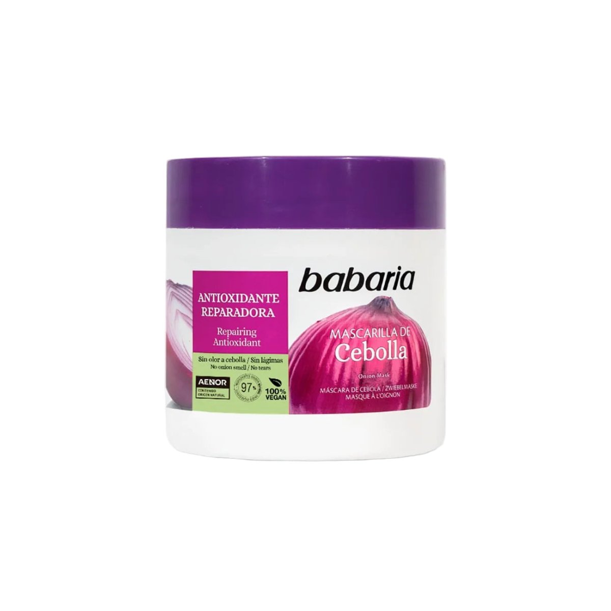BABARIA MASCARILLA CAPILAR CEBOLLA 400ML - SUPERMIX