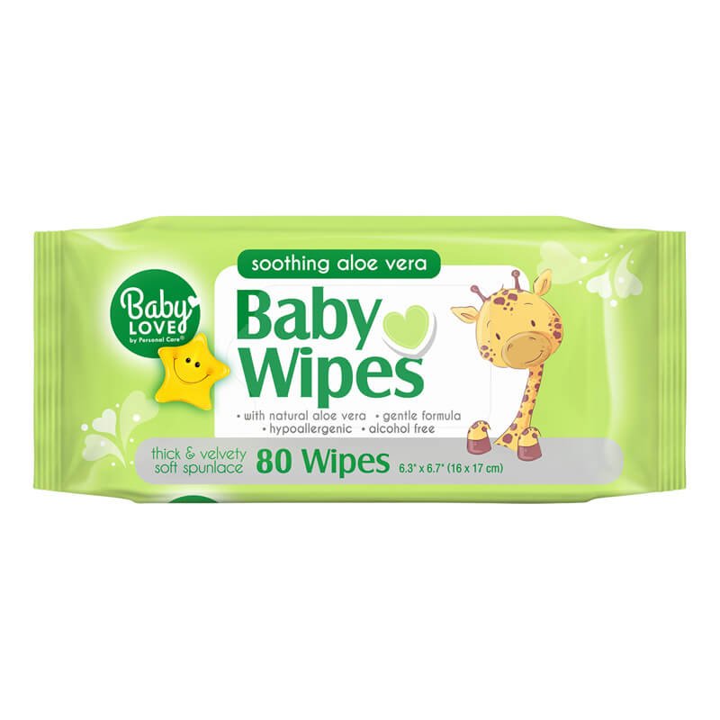 BABY LOVE WIPES ALOE VERA 80 UND - SUPERMIX