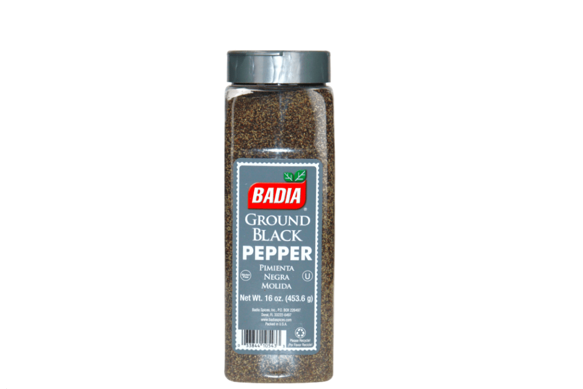 BADIA PIMIENTA NEGRA MOLIDA 16 OZ - SUPERMIX