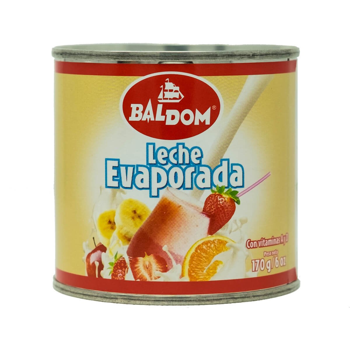 BALDOM LECHE EVAPORADA 170 GR - SUPERMIX