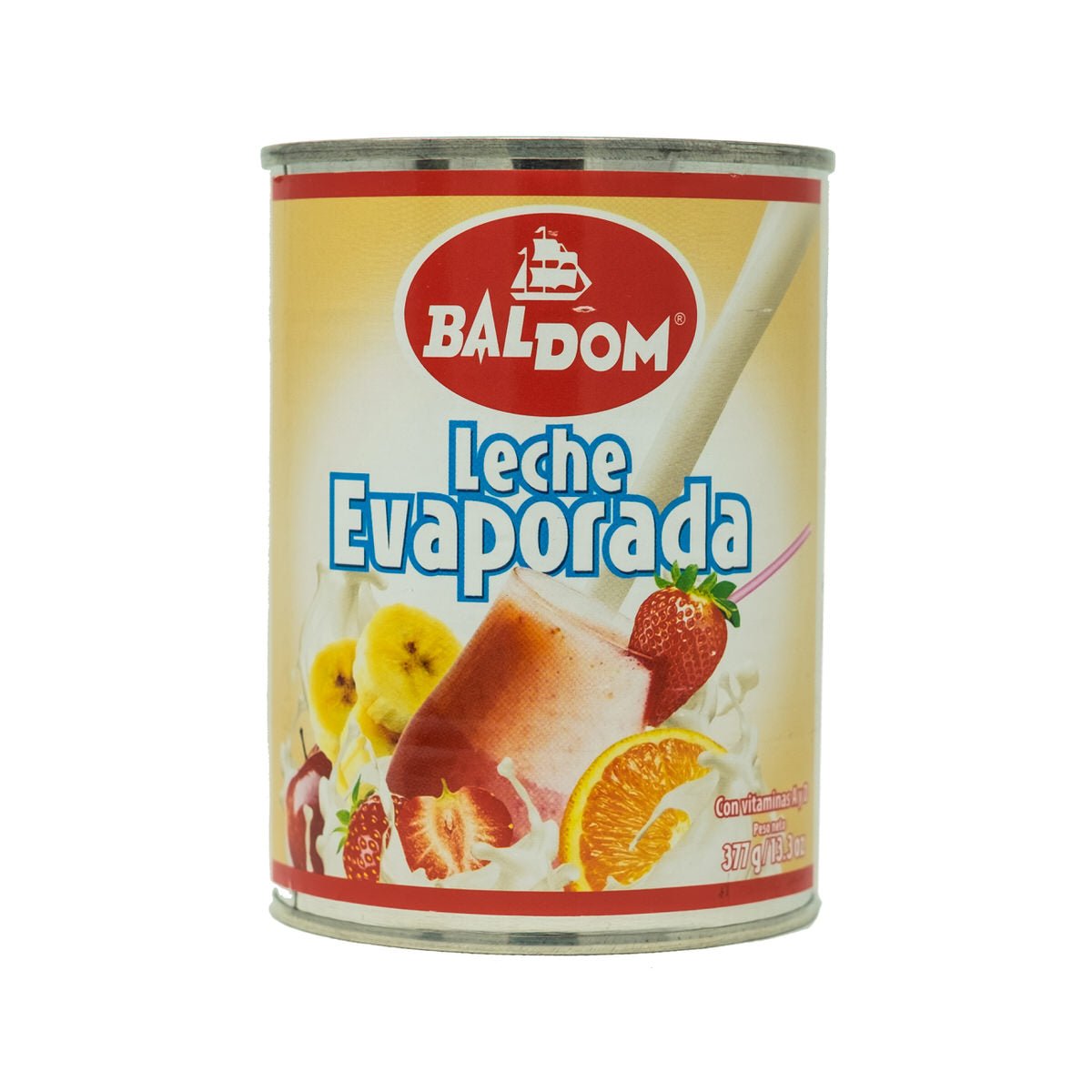 BALDOM LECHE EVAPORADA 377 GRS - SUPERMIX