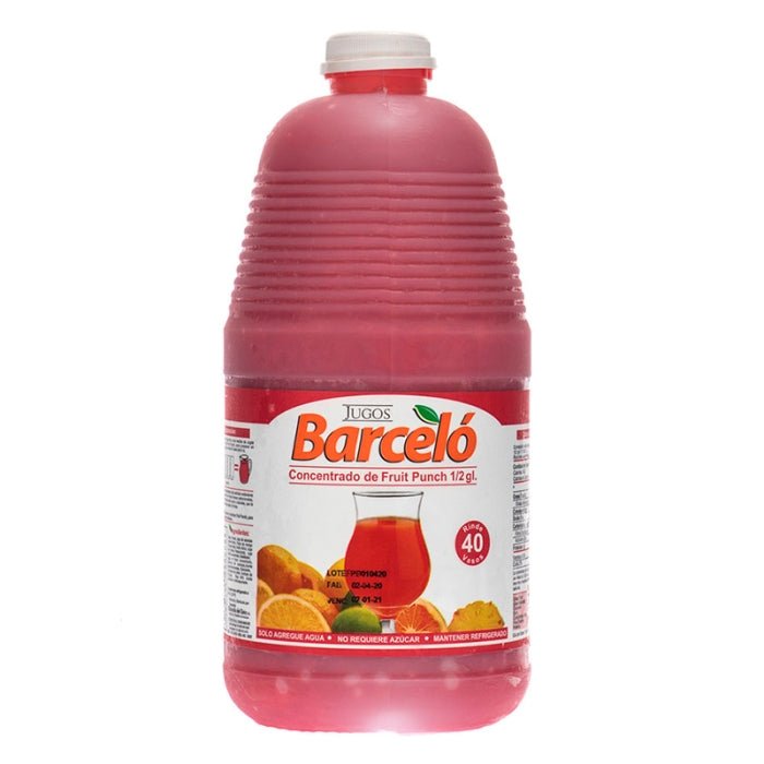 BARCELO JUGO CONCENTRADO DE FRUIT P 1/2 GAL - SUPERMIX