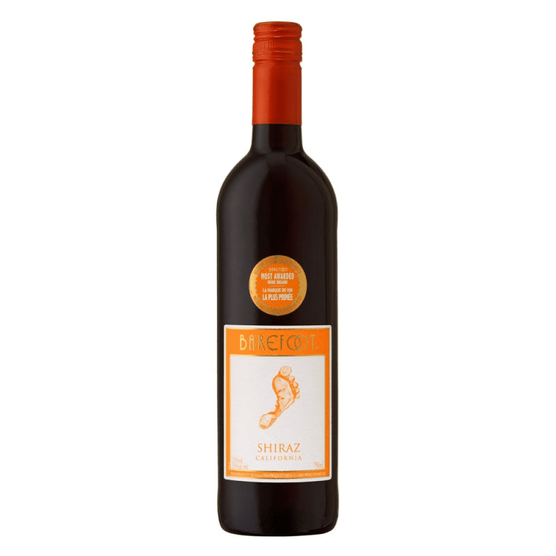 BAREFOOT VINO TINTO SHIRAZ CALIFORNIA 75 CL - SUPERMIX