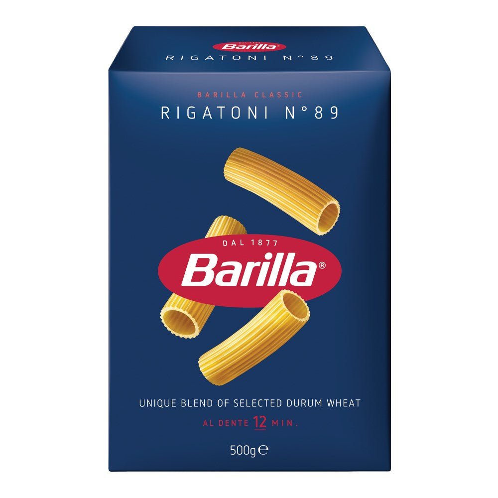 BARILLA PASTA RIGATONI NO. 89 500 GR - SUPERMIX