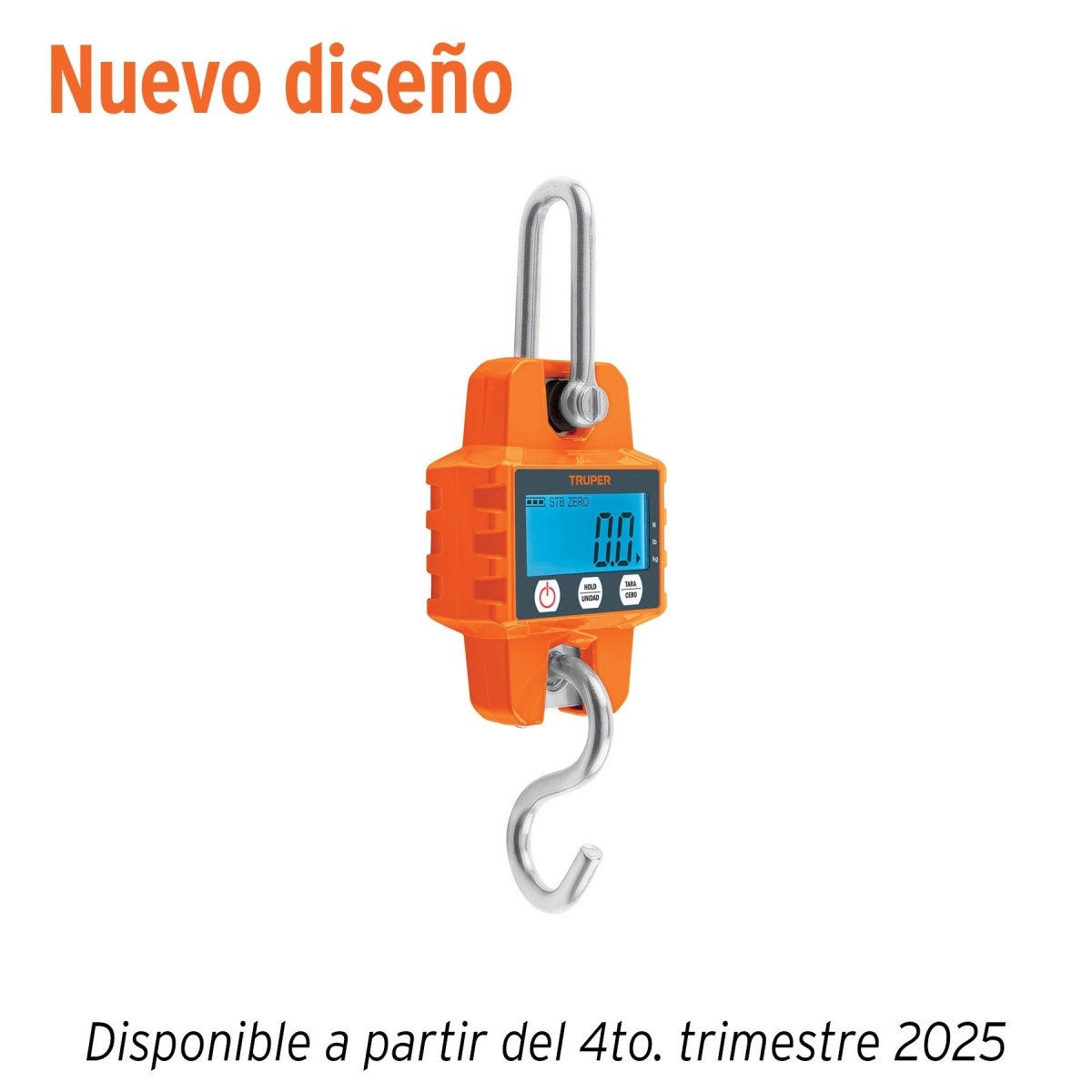 BÁSCULA ELÉCTRONICA COLGANTE 300 KG - SUPERMIX