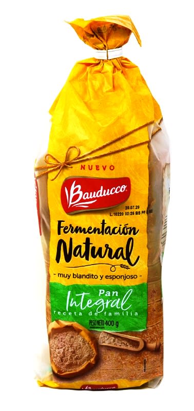 BAUDUCCO PAN MASA MADRE INTEGRAL 400 GRS - SUPERMIX