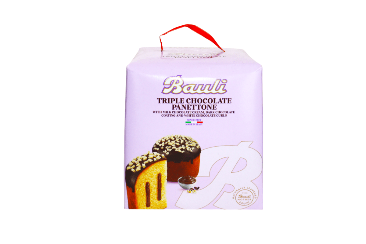 BAULI PANETTONE 3 CIOCCOLATI 750 GR - SUPERMIX