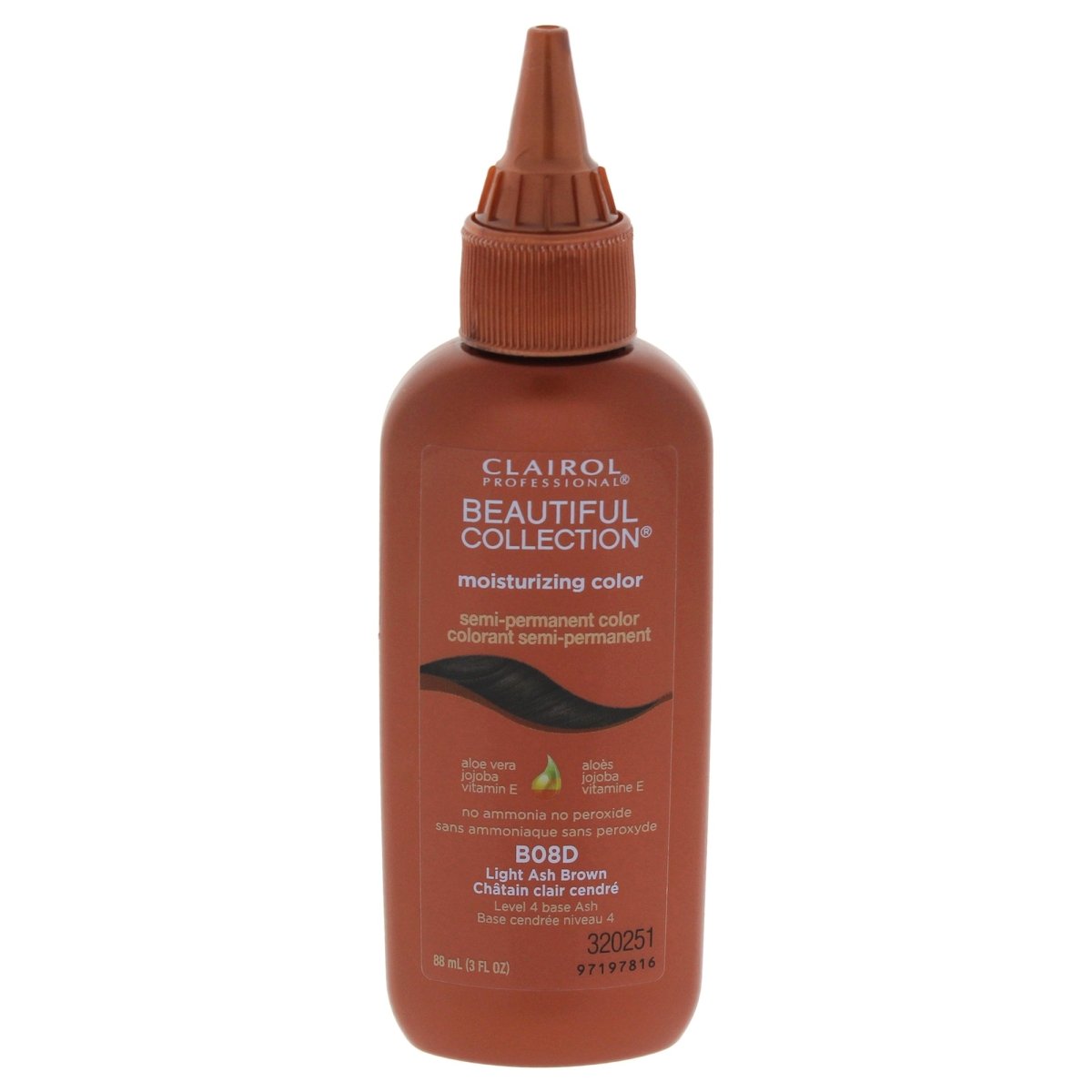 BEAUTIFUL COLLECTION 08 LIGHT ASH BROWN 3 OZ - SUPERMIX
