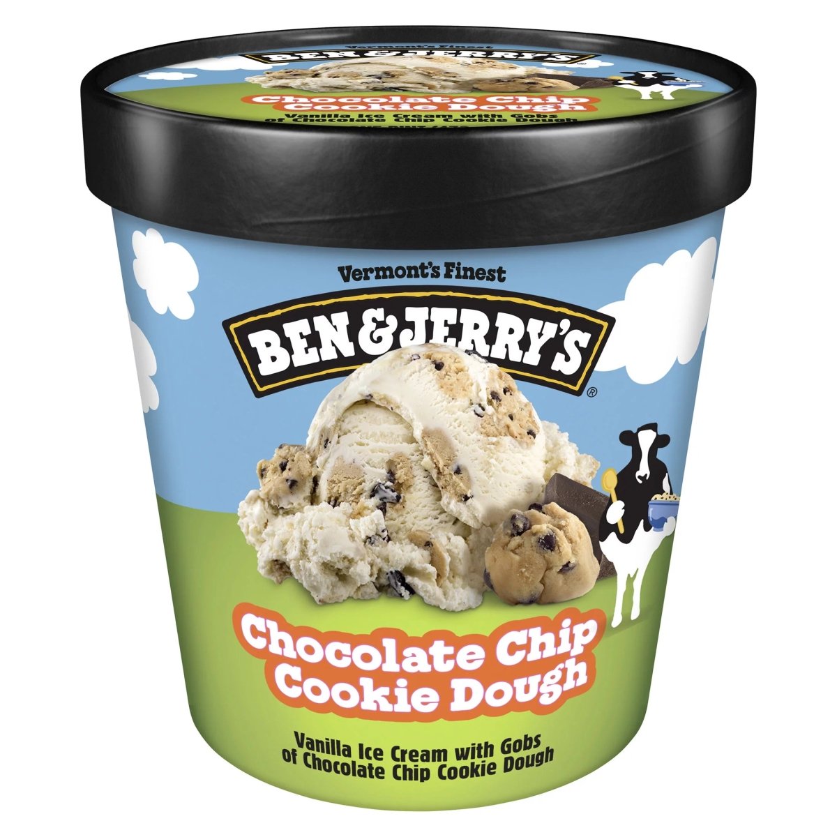 BEN & JERRY'S COOKIE DOUGH PINT HELADO 16 OZ - SUPERMIX