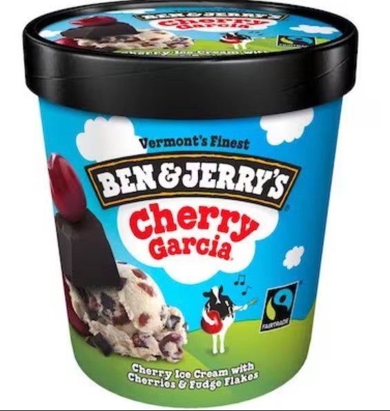 BEN & JERRY'S HELADO CHERRY GARCIA 16 OZ - SUPERMIX