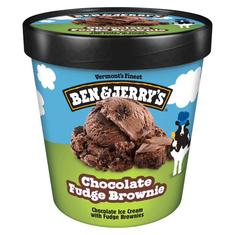 BEN & JERRY'S HELADO CHOC FDG BROWNIE HELADO 4 OZ - SUPERMIX