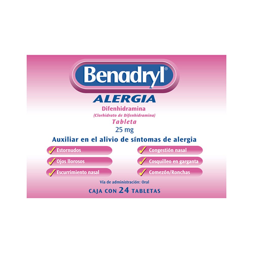 BENADRYL ULTRA TABLETAS - SUPERMIX
