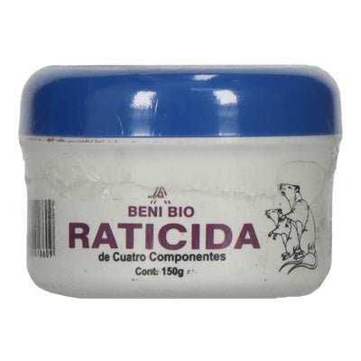 BENI BIO RATICIDA DE CUATRO COMPONENTE 150GR - SUPERMIX