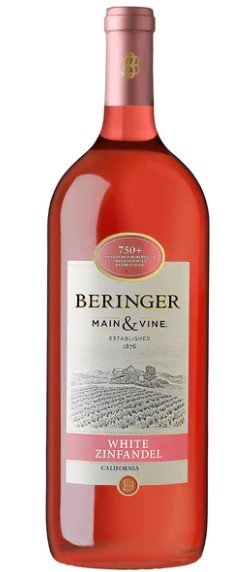 BERINGER VINO ROSE CAL. WHITE ZINFANDEL 1500 ML - SUPERMIX