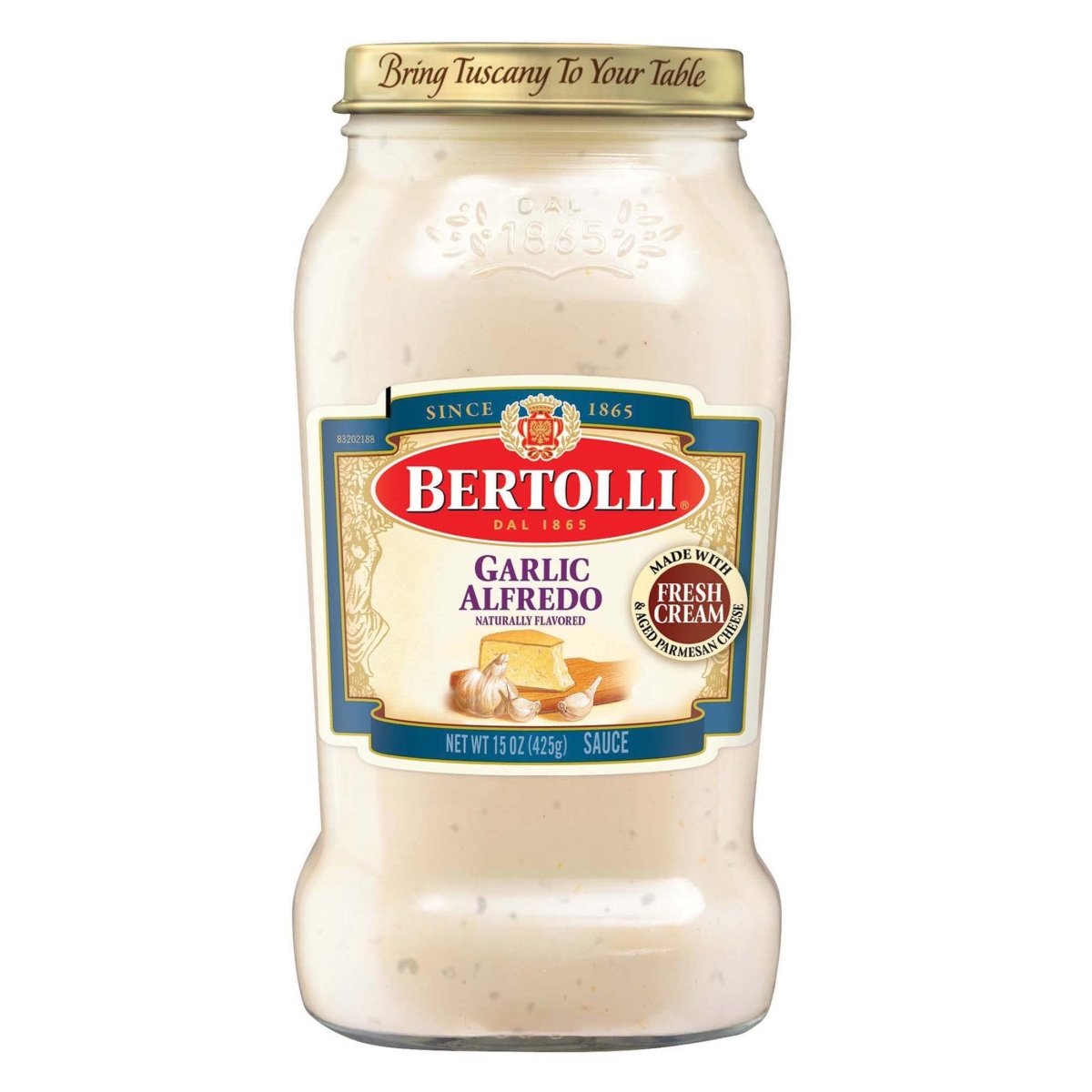 BERTOLLI GARLIC ALFREDO 15 OZ - SUPERMIX