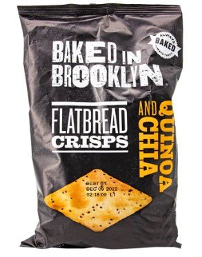 BIB QUINOA & CHIA FLATBREAD CRISPS 6 OZ - SUPERMIX