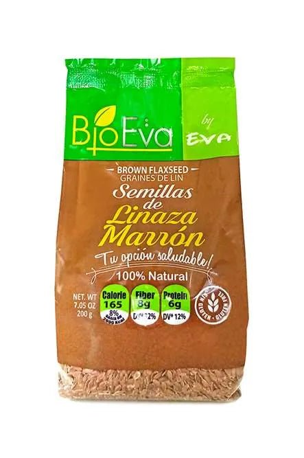 BIO EVA SEMILLAS DE LINAZA MARRON 200 GR - SUPERMIX