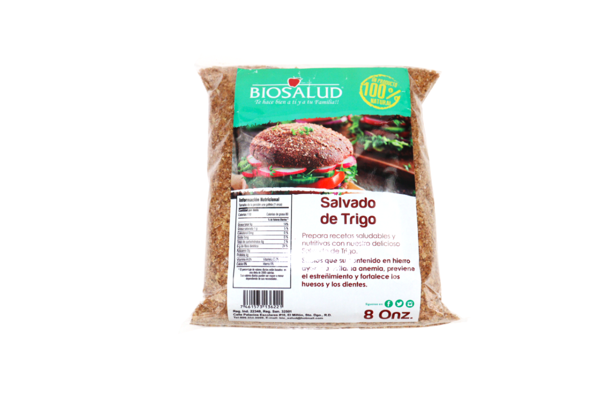 BIO SALUD SALVADO DE TRIGO 8 OZ - SUPERMIX