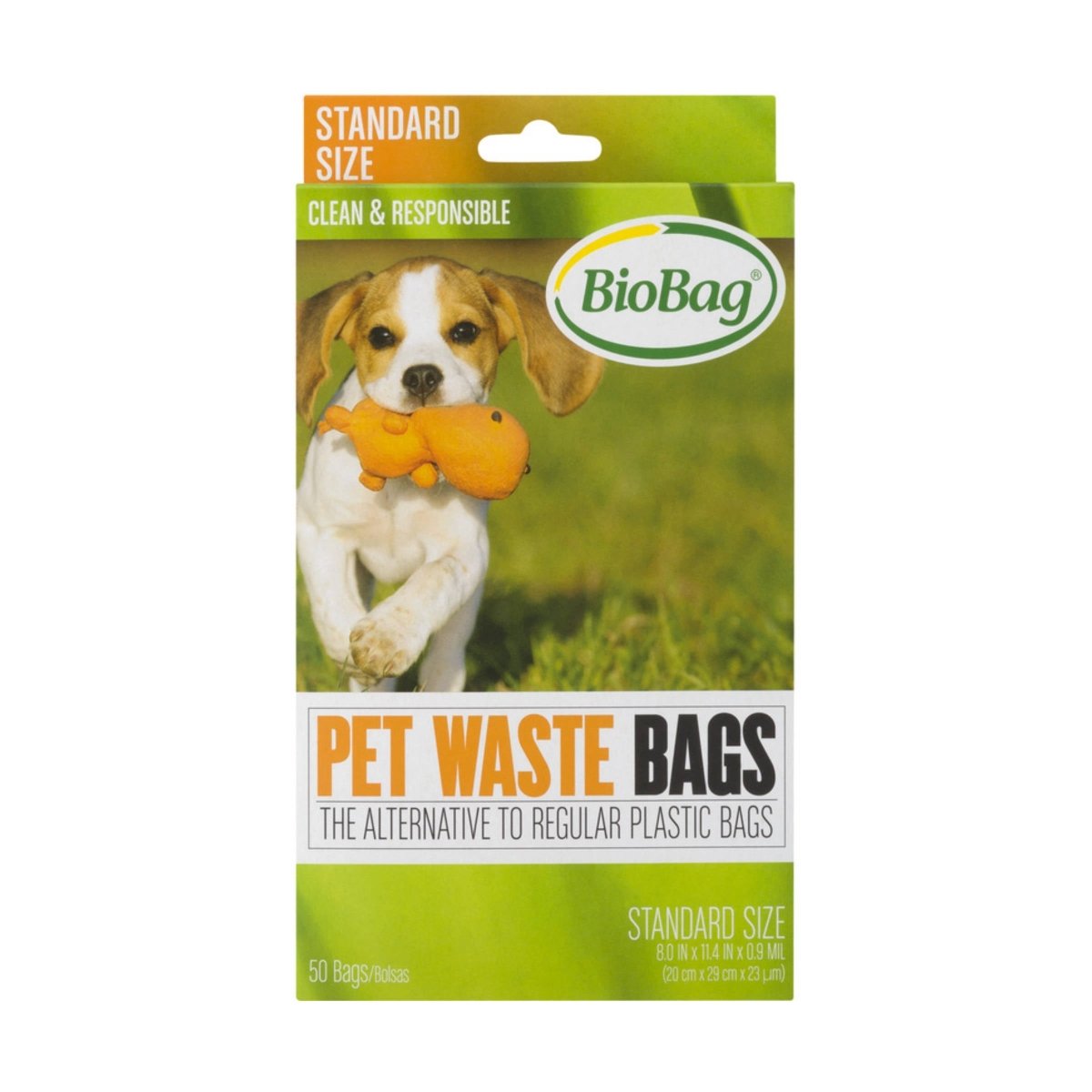 BIOBAG BOLSAS PARA RESIDUOS DE PERRO 50 UND - SUPERMIX