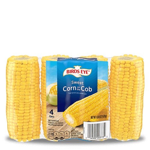 BIRDSEYE CORN ON COB FAM PK 12 OCT - SUPERMIX