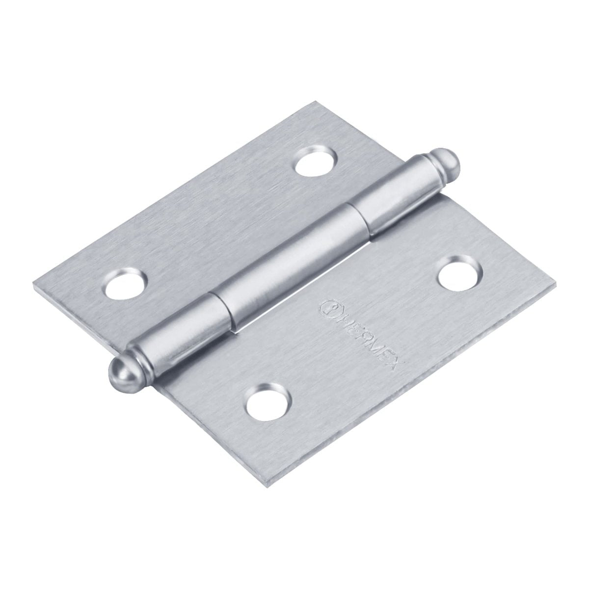 BISAGRA 2" CROMO MATE PERNO SUELTO CABEZA REDONDA HERMEX - SUPERMIX