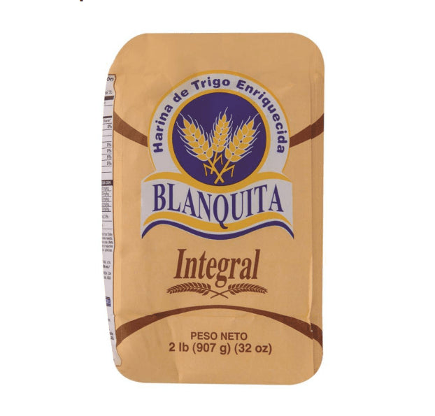 BLANQUITA HARINA INTEGRAL 2 LB - SUPERMIX