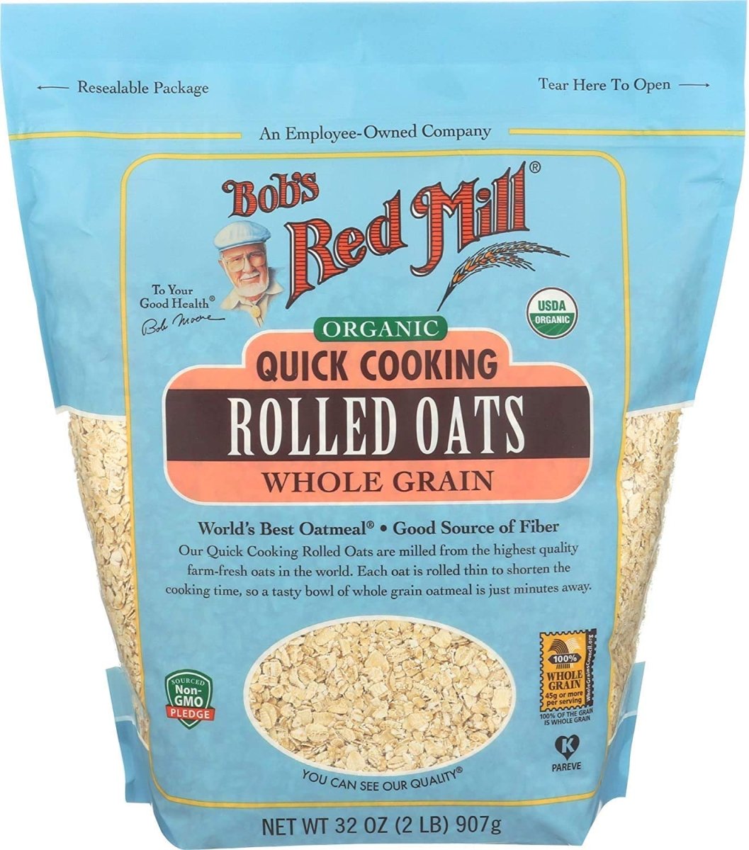 BOB S RED MILL AVENA ROLLED OATS ORGANIC 32 OZ - SUPERMIX