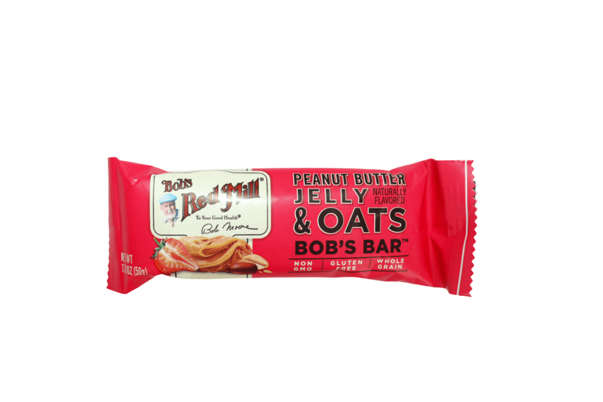 BOB S RED MILL BARRA PEANUT BUTTER JELLY & OATS 1.76 OZ - SUPERMIX