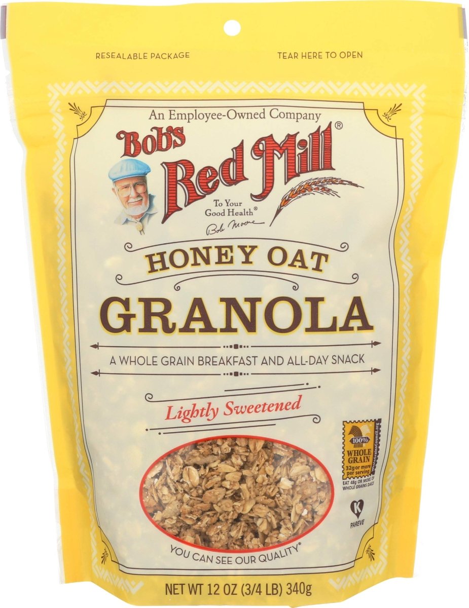 BOB S RED MILL GRANOLA HONEY OAT 12 OZ - SUPERMIX