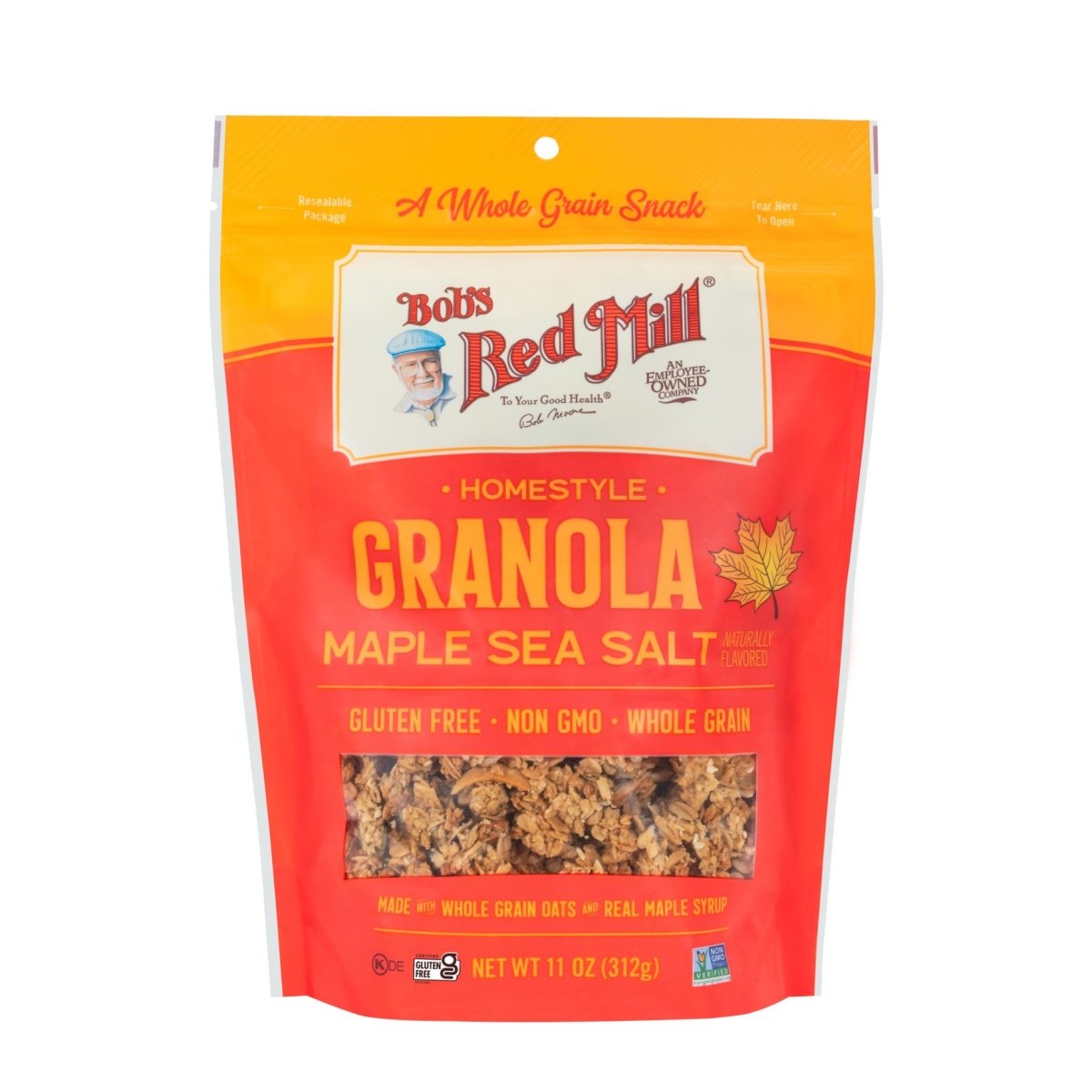 BOB S RED MILL GRANOLA MAPLE SEA SALT 11 OZ - SUPERMIX
