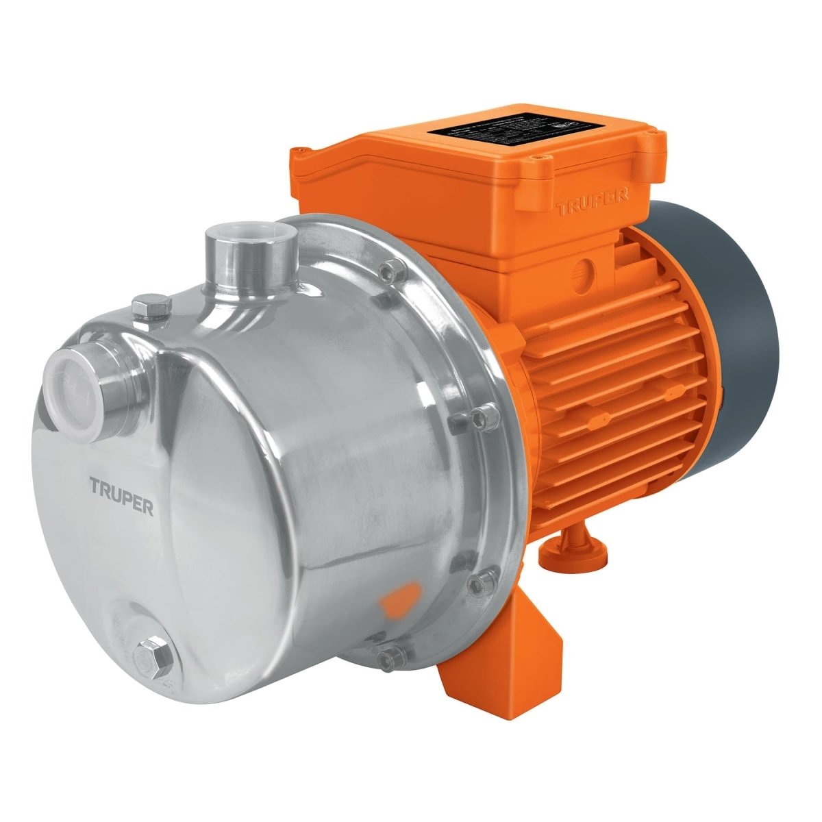 BOMBA 1 1/2 HP TIPO JET PARA AGUA ACERO INOXIDABLE TRUPER - SUPERMIX