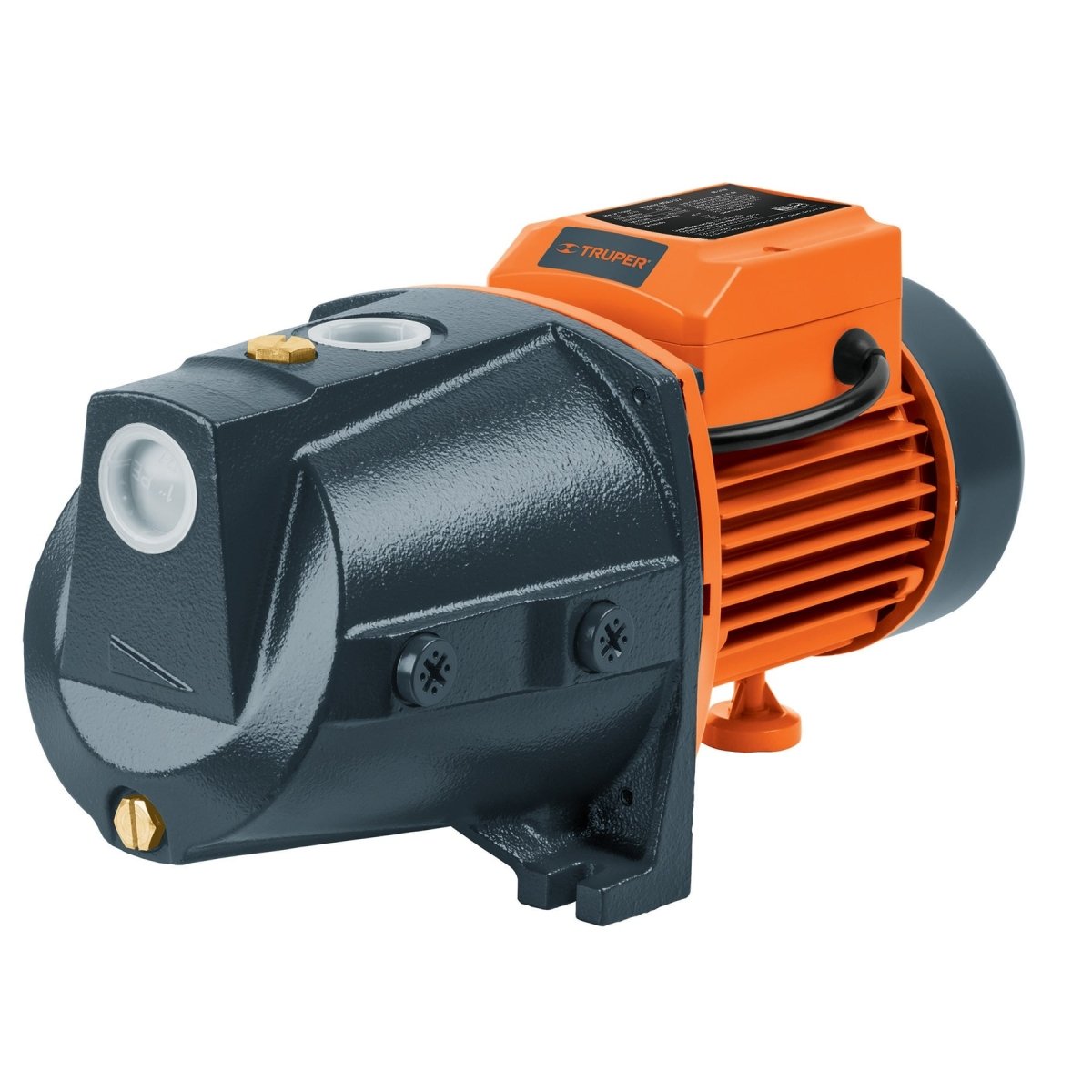 BOMBA 1/2 HP TIPO JET PARA AGUA CABEZAL DE HIERRO TRUPER - SUPERMIX