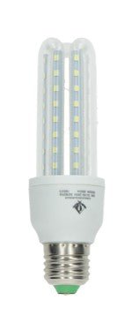 BOMBILLO LED LUZ BLANCA 3U 9W - SUPERMIX